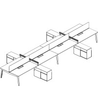 Oxygen Benching Enhanced Typical: Solution H- Cluster of Eight