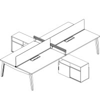 Oxygen Benching Enhanced Typical: Solution H - Cluster of Four