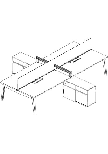 Oxygen Benching Enhanced Typical: Solution H - Cluster of Four