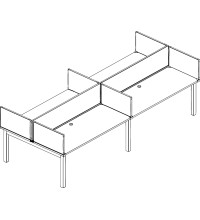 Oxygen Benching Standard Typical: Solution A - Cluster of Four