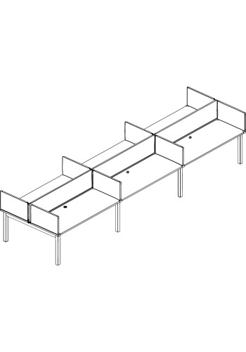 Oxygen Benching Standard Typical: Solution A - Cluster of Six