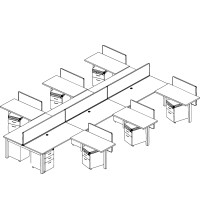 Oxygen Benching Standard Typical: Solution E - Cluster of Six