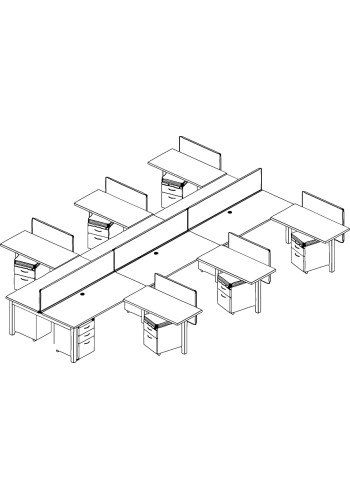 Oxygen Benching Standard Typical: Solution E - Cluster of Six