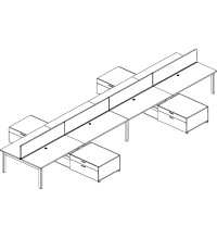 Oxygen Benching Standard Typical: Solution G- Cluster of Eight