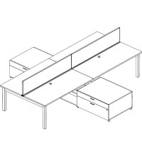 Oxygen Benching Standard Typical: Solution G - Cluster of Four