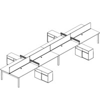 Oxygen Benching Standard Typical: Solution H- Cluster of Eight