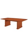 Belmont 8’ Executive Cherry Boat Shape Conference Table