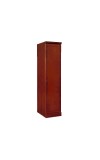 Belmont Brown Cherry Right Hand Facing Single Door Wardrobe