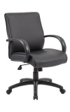 Black Contemporary Mid-Back Executive Chair (MB7716-BK)