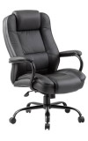 Black Heavy Duty Leather High Back Executive Chair (MB992-BK)