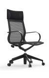 Curva Nylon Frame Hi-Back Mesh Executive Chair with Casters