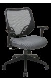 Dark Back and Charcoal Seat Manager ands Chair