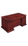 Del Mar Bowfront Executive Desk