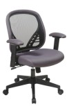 Charcoal Mesh Seat Managers Chair