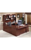 Governors Executive U-Shape Desk with Overhead Storage