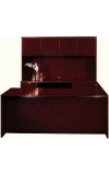 Jade Bowfront Executive U-Shape Desk with Hutch