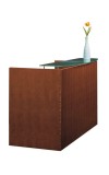 Jade Reception Desk with Glass Counter