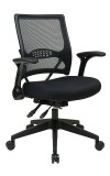 Light Back and Mesh Seat Managers Chair