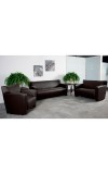 Majesty Series Reception Set in Brown (MF-222-SET-BN-GG)