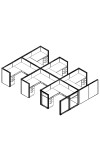 Matrix Value 5 and x 5 and, 42 and H Typical: Solution B - Cluster of Six