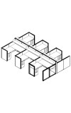 Matrix Value 5 and x 5 and, HiLo Typical: Solution B - Cluster of Six