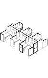 Matrix Value 6 and x 6 and, HiLo Typical: Solution C - Cluster of Six