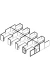 Matrix Value 6 and x 8 and, HiLo Typical: Solution E - Cluster of Eight