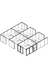 Matrix Value 8 and x 10 and, 66 and H Typical: Solution I - Cluster of Six