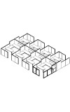 Matrix Value 8 and x 10 and, HiLo Typical: Solution I - Cluster of Eight