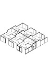 Matrix Value 8 and x 11 and, HiLo Typical: Solution J - Cluster of Six