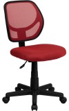Mid-Back Red Mesh Task Chair (MF-WA-3074-RD-GG)