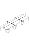 Oxygen Benching Standard Typical: Solution C - Cluster of Six