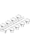 Oxygen Benching Standard Typical: Solution E- Cluster of Eight