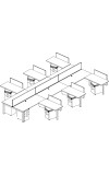 Oxygen Benching Standard Typical: Solution E - Cluster of Six