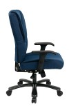 Big and Tall Deluxe Blue Executive Chair