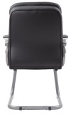 Black Pillow-Top Guest Chair (MB9339)