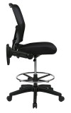 Deluxe Back Chair with Four-Way Adjustable Flip Arms