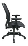 Deluxe Dark Seat and Back Managers Chair