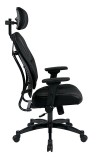 Eco Leather Seat and Back Managers Chair with Headrest