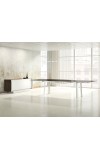 Kai 6 and Credenza with Painted Case and Sliding Door