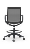 Curva Nylon Frame Mid-Back Mesh Hi-Task Chair with Casters