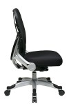 Deluxe Back Chair with Mesh Seat and Flip Arms