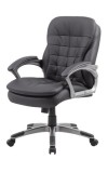 Mid Back Black Executive Pillow-Top Chair (MB9336)