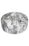 Nataraj Tongue Drum 8 inches C Pygmy White Marble