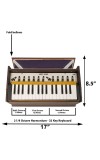 MM Amrit Vani Harmonium cum Shruti Box