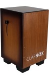 Clapbox Black Cajon CB65 Birch Wood - Adjustable Snare Cajon - Most Popular Cajon Worldwide