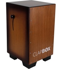 Clapbox Black Cajon CB65 Birch Wood - Adjustable Snare Cajon - Most Popular Cajon Worldwide