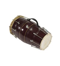 Dholak with metal hooks