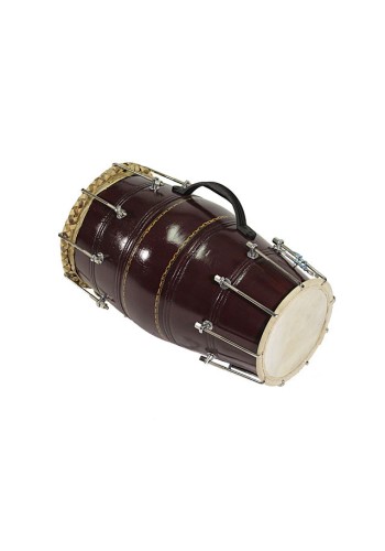 Dholak with metal hooks