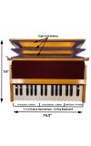 MM Harinam Travel 2.5 Octave Harmonium